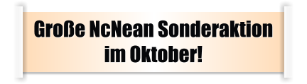 Große NcNean Sonderaktion im Oktober!